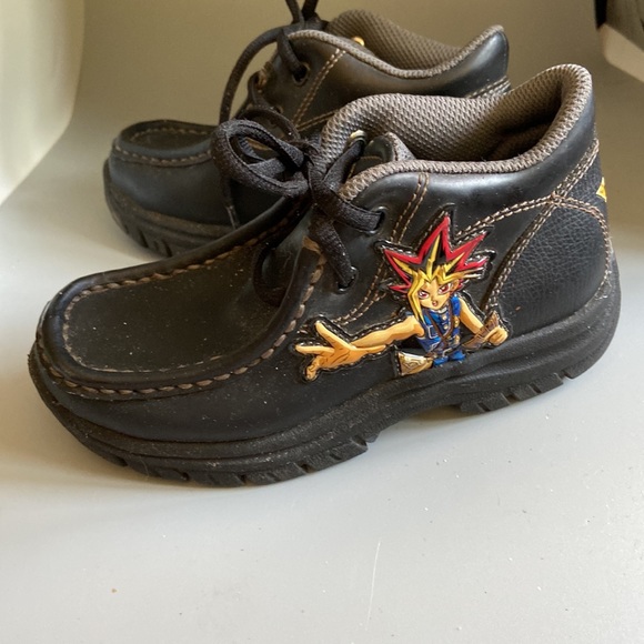 Kazuki Short boots for size 13 kid with yu gi oh cartoon - Picture 4 of 4